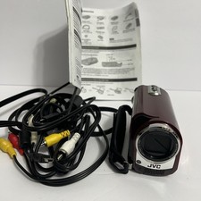 Untested No Charger JVC Everio GZ-MG330RU HDD Camcorder handle peeling