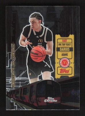 Darius Adams 2025 Topps Chrome McDonald s All American High Rises #HR-2
