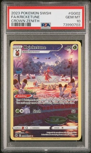 Kricketune graded PSA 10 for sale on eBay