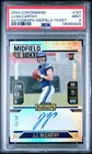 2024 PANINI CONTENDERS AUTO-MIDFIELD TICKET #101 JJ MCCARTHY RC 22/50 PSA 9
