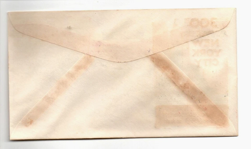 US Scott 1027 First Day of Issue Cover 300th Anniversary of New York 3 Cent 1953 - Image 2 of 2