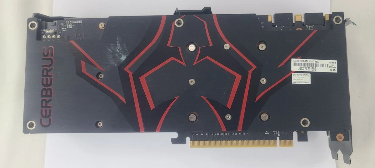 ASUS NVIDIA GeForce GTX 1070 Ti 8 GB Memory Computer Graphics