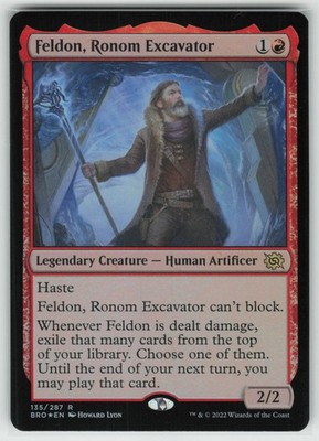 MTG Feldon, Ronom Excavator Foil The Brothers' War # 135 NM | eBay