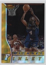 1996-97 Bowman's Best Atomic Refractor Michael Finley #73 1l2