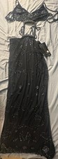 Hand crafted vintage glamorous dress