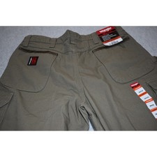 Wrangler Riggs Workwear Ranger Pants Mens 36x36 Tan Relaxed Cargo 103W060BR NEW