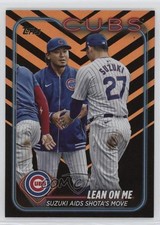 2024 Topps Update Veteran Combos Holiday Seiya Suzuki Shota Imanaga #US205 16zl