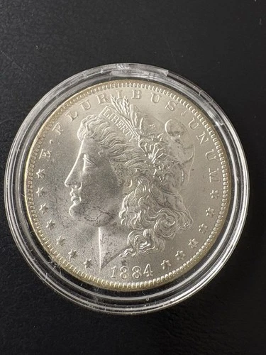 1884-O $1 Morgan Silver Dollar AU/BU