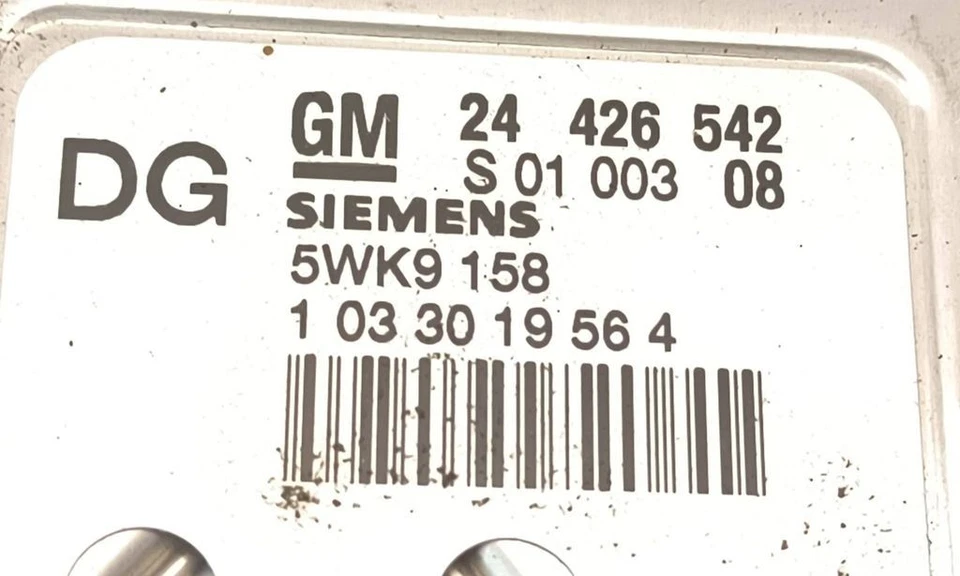 Modulo Di Controllo Motore ECU Opel Omega B2 2003 2.2i Benzina 106kW Foto 2 de 4