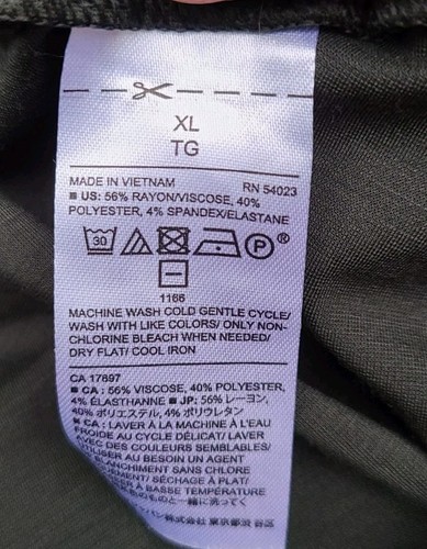 Pantaloni Goucho Banana Republic gamba larga vita alta rilassati attraverso fianchi e cosce XL - Foto 8 di 9