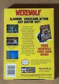Nintendo NES Werewolf The Last Warrior Complete CIB
