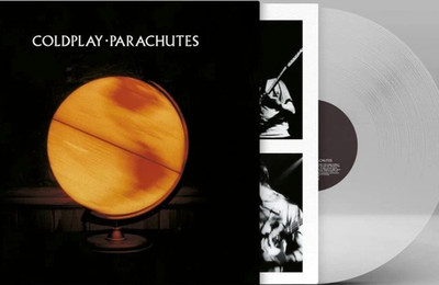 Coldplay Parachutes LP Album Vinyl Record limited clear 2025 reissue 140gram