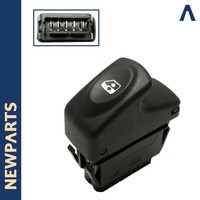 Newparts Interrupteur LèVe Vitre Vorne Links Rechts FüR Renault Kangoo Clio 2