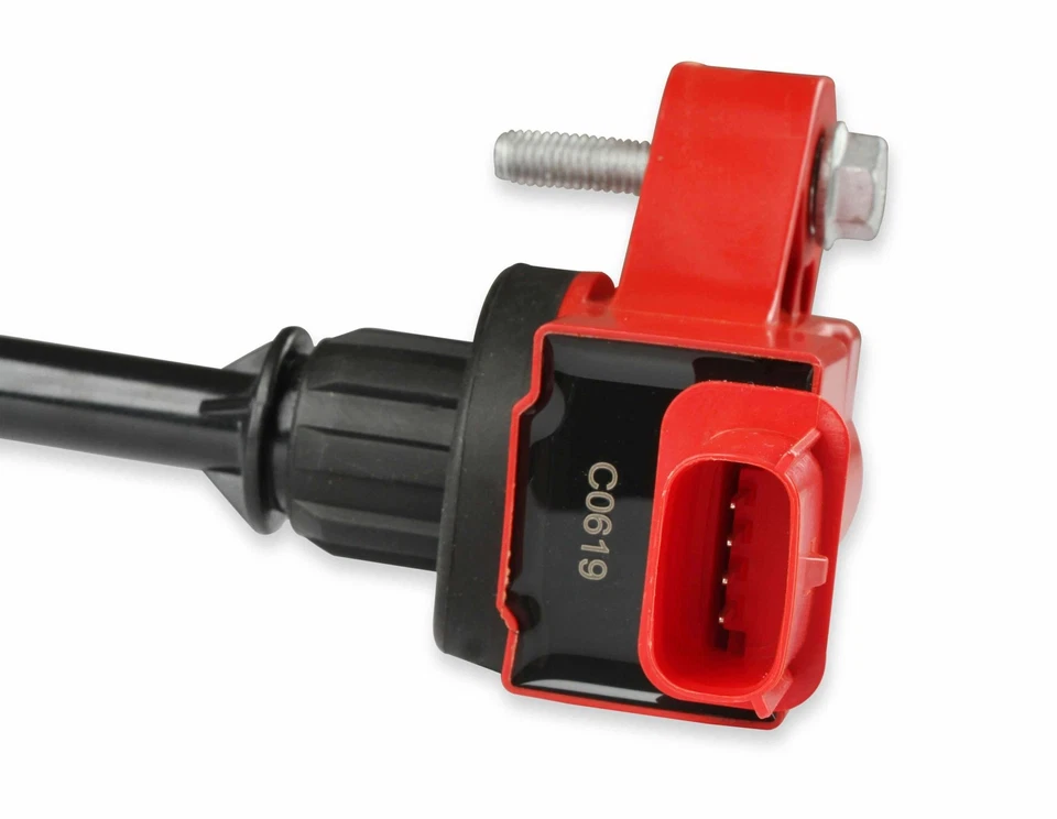 Bobinas de encendido MSD Blaster, motores de 4 cilindros GM 2013-2019, rojo, paquete de 4 - 82384 Foto 3 de 4