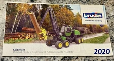 Bruder 2020 Toys Original Toy Catalogue Feat. Trucks, Construction, John Deere