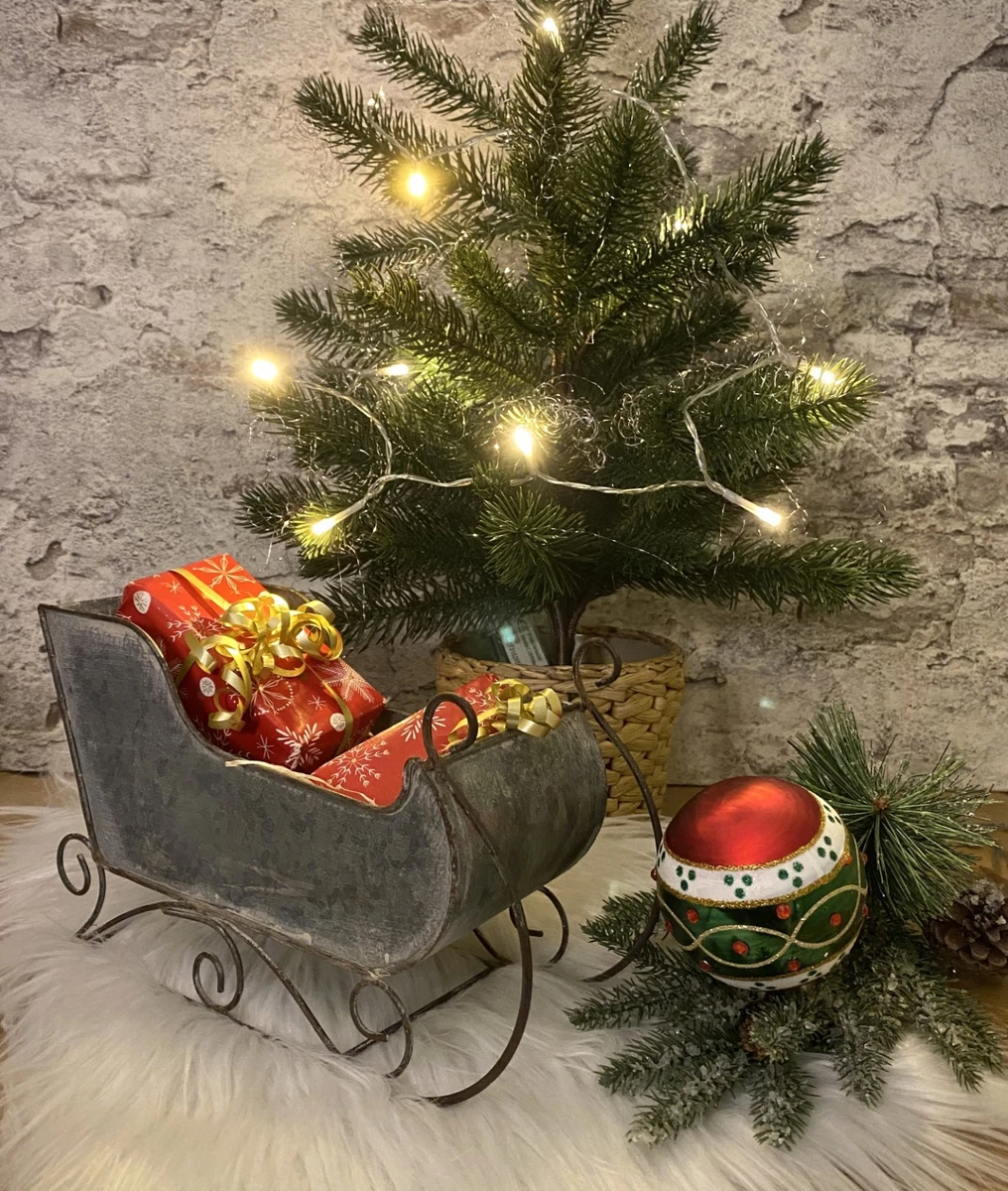 Weihnachtsdeko Schlitten in Weihnachtliche Figuren online kaufen