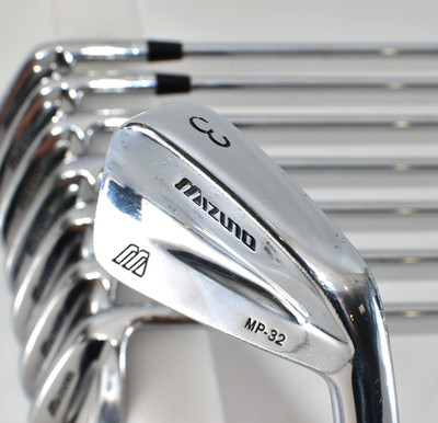 Mizuno MP-32 Forged 8 Stück 3-Pw RH Golf Herren Schläger Eisen Set Regular...