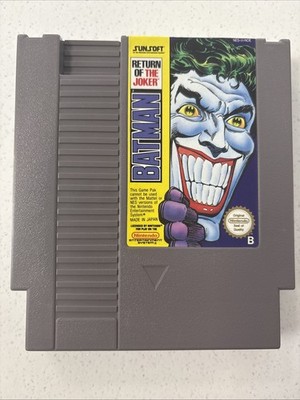 NES Batman Return of the Joker PAL-B *CART ONLY* *TESTED* Very Good Condition