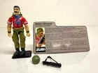 GI Joe Bazooka Mail Away 1989 Hasbro W/ Red Back File Card Mint Complete ARAH