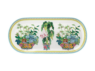 Maxwell & Williams Servierplatte 25X11.5CM Gabby Malpas Jardin Orchidea