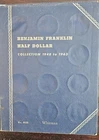 Franklin Half Dollar 90% silver. Lot of 20