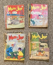 20 Mutt & Jeff Comic Books DC #15-100 Dell 110 113