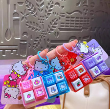 Hello Kitty Sanrio Fidget Toy Keyboard Clicker  Keychain