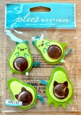 Jolee's Boutique Avo-cat-o stickers RARE