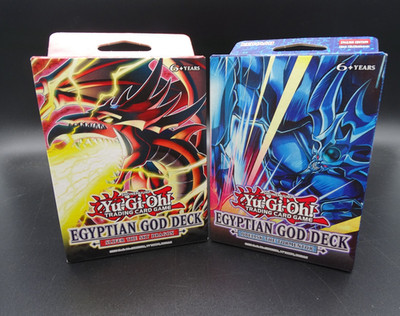 Yu-Gi-Oh Egyptian God Deck 2er Set Obelisk & Slifer I 1. Auflage Englisch (ENG)