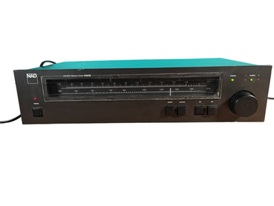 NAD 4020B AM/FM Stereo Tuner Vintage Hi-Fi HiFi Separates Schwarz Getestet