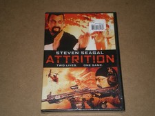 Attrition (DVD, 2018, Widescreen).  STEVEN SEAGAL , "NEW"
