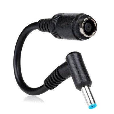 DC Power Charger Converter Adapter Cable 7.4mm to 4.5mm for HP with Blue