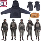 Mosquito Jacket with Hood & Mitts Netting Bug Protection for Fishing Gardening