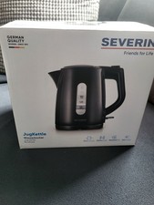 Severin Wasserkocher WK 3410 Schwarz 1 Liter 2200 Watt,neu u. unbenutzt