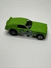 1969 Hot Wheels Blackwall Show Hoss Mustang II Funny Car Green Dragster