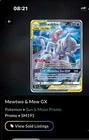 2019 POKEMON SM BLACK STAR PROMO #SM191 FULL ART/MEWTWO & MEW GX PSA 10