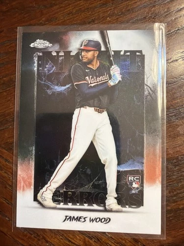 James Wood 2025 Topps Chrome James Wood #NT-25 Rookie