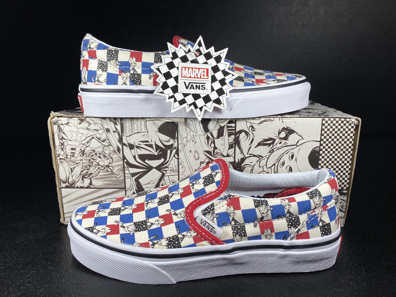 vans marvel groot