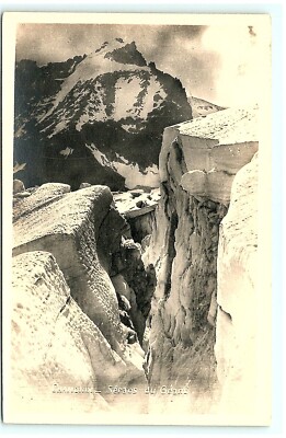 S02-8684, CHAMONIX, SERACS DU GEANT, CHREAL PHOTO POSTCARD | eBay