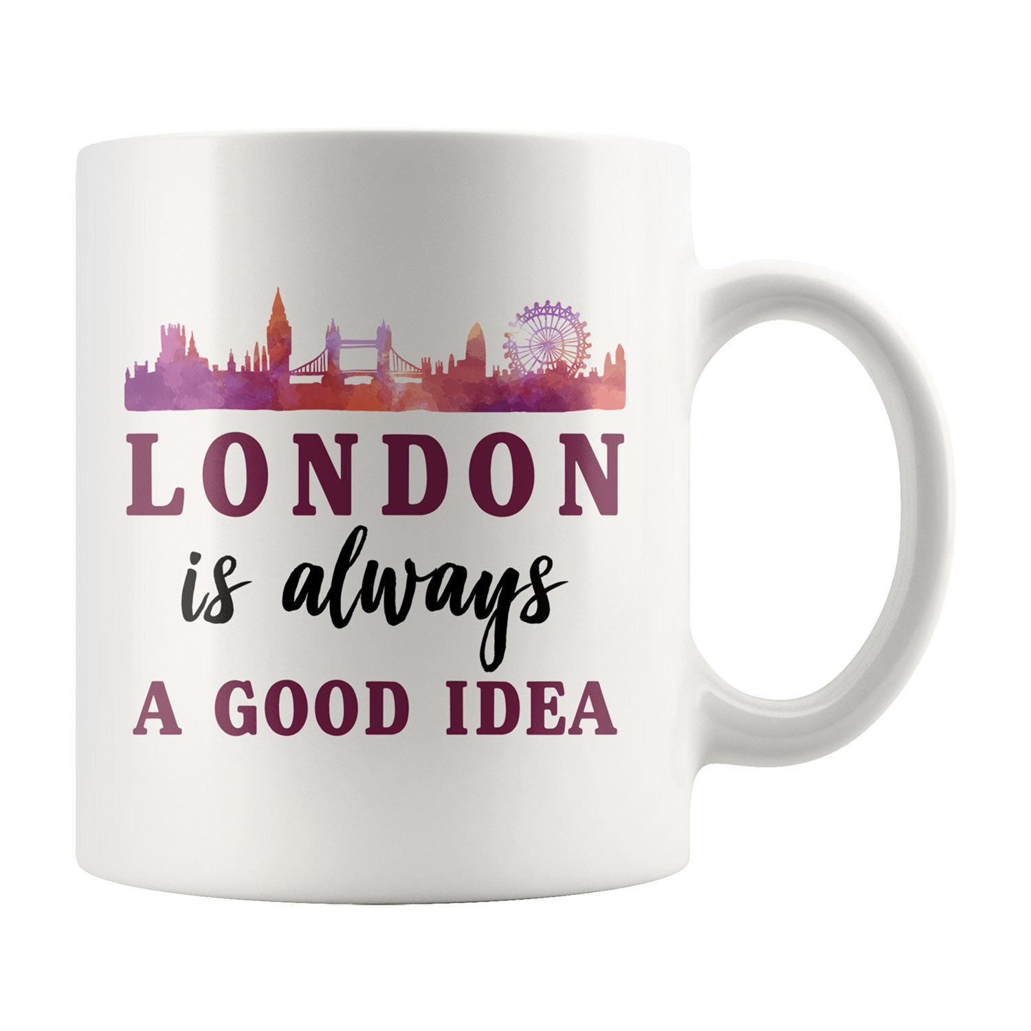 London Coffee Mug London Gift London Vacation Gift London Mug London Travel Mug