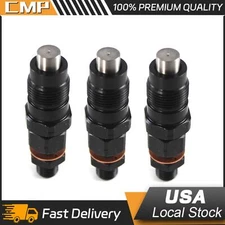 3 Piece Fuel Injectors 16001-53002 for Kubota D722 D782 D902 Engine H1600-53000