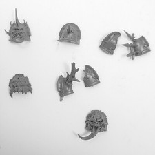 Almohadillas de hombro Chaos Space Marine Death Guard Plague Marine (x6) Warhammer 40k