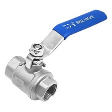 1-1/2 Inch FNPT Full Bore Ball Valve Heavy Duty Full Port Ball Valve Stainles...