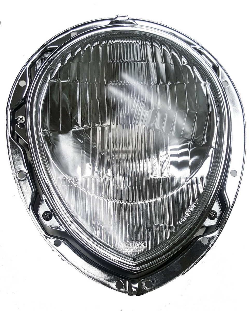 【軽量・名機】HEAD Cyber X40 Superlight 156cm Motorcycle head light kit fits 2000 Indian Chief housing 66-006