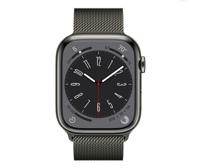Apple Watch Series 8 41mm Cellular Graphite Stainless Steel w 