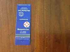 Northstar & Marquette Inns  Minneapolis, Minnesota Matchbook Cover