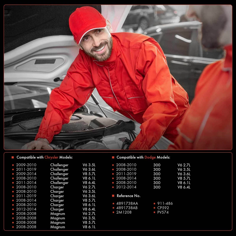 Válvula de purga de bote de vapor para Dodge Charger 2008-2019 Challenger Chrysler 300 Foto 2 de 4