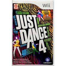 Manual Only Just Dance 4 - Nintendo Wii Pristine Authentic Instruction Booklet