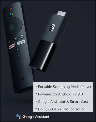 Android TV 9.0 Quad Core 1080P HD Audio Decoding Chromecast 1GB + 8GB TV Stick