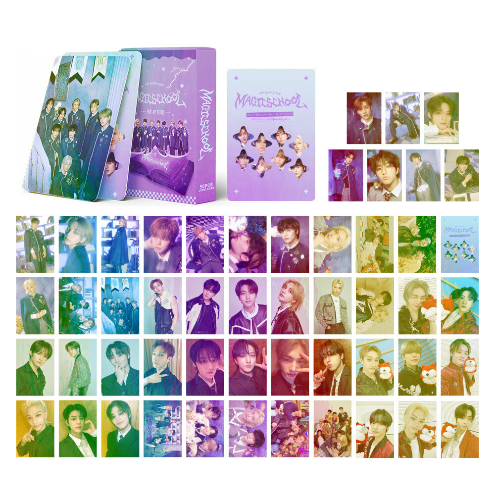 Stray Kids Loo Lot De 55 Cartes Postales Kpop